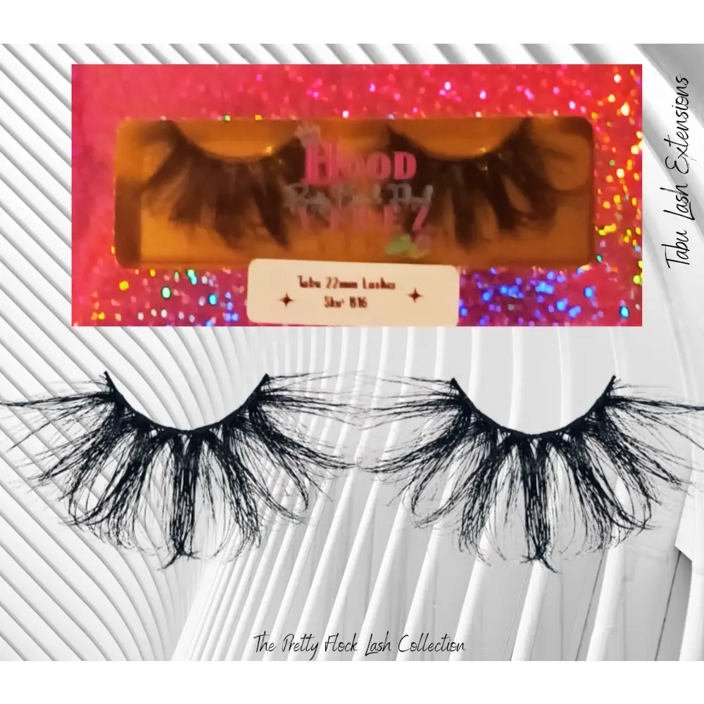 The Pretty Flock Lash Collection - ’Tabu’ - False Eyelash Extensions