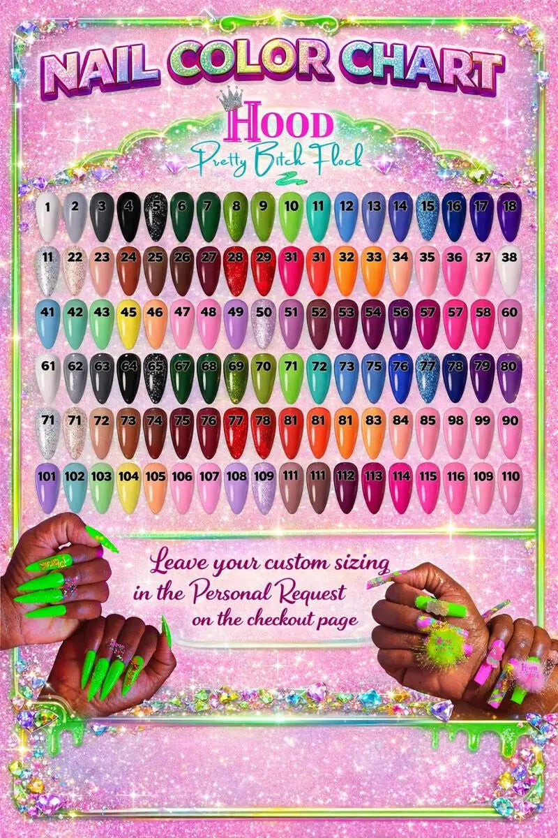 Basic Custom Press On Nail Set