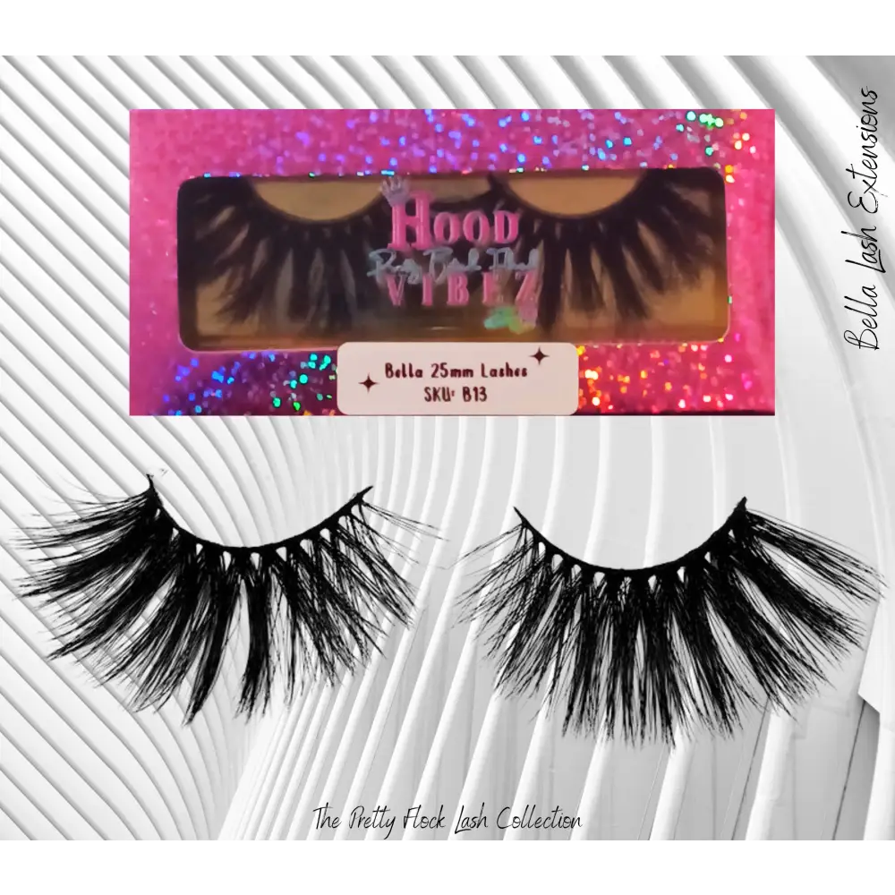 The Pretty Flock Lash Collection - ’Bella’ - False Eyelash Extensions