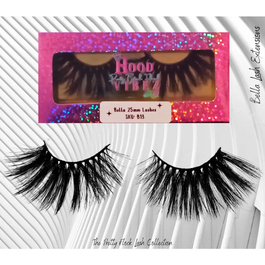 The Pretty Flock Lash Collection - ’Bella’ - False Eyelash Extensions