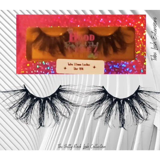 The Pretty Flock Lash Collection - ’Tabu’ - False Eyelash Extensions