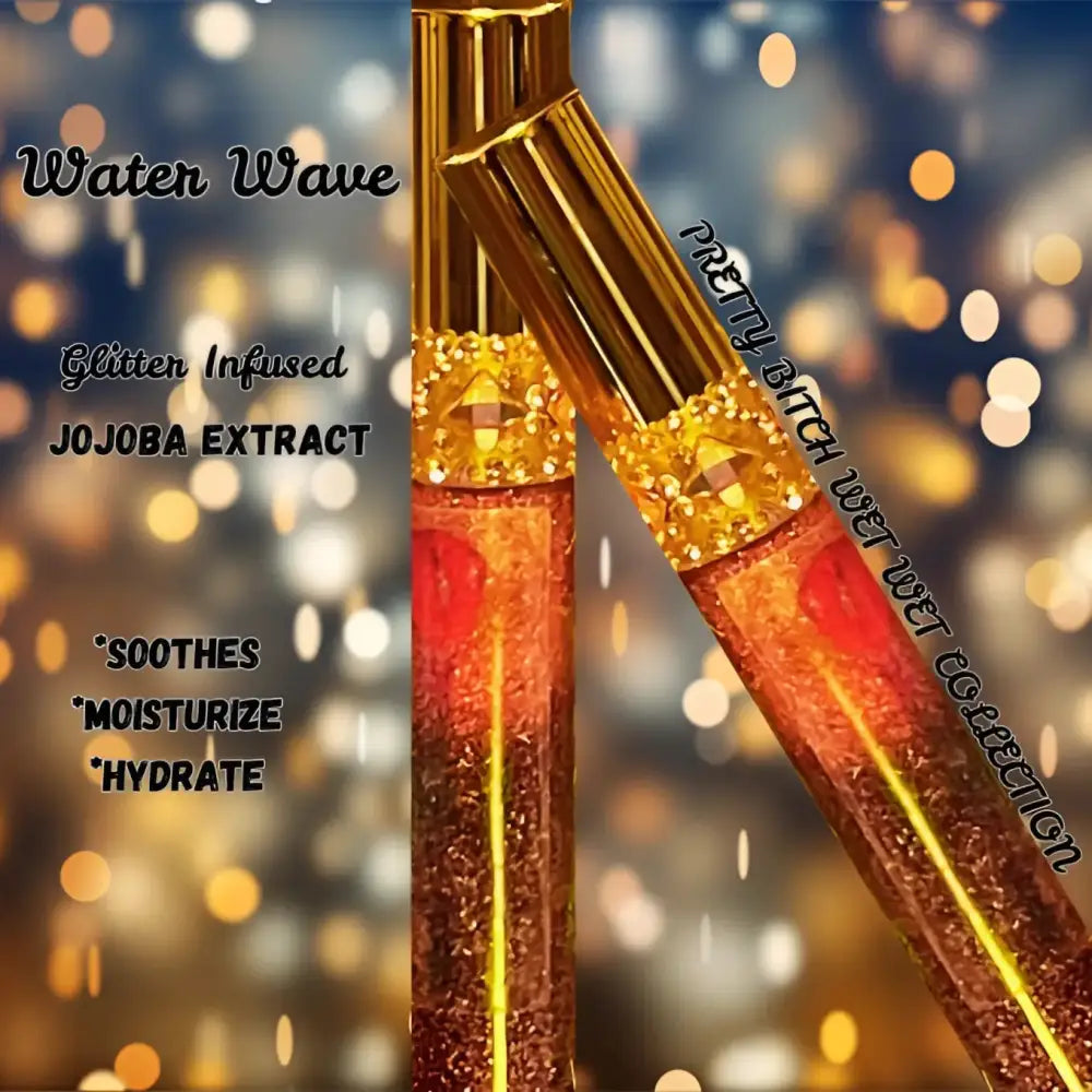 Water Wave Glitter Infused Lip Gloss - Lip Gloss